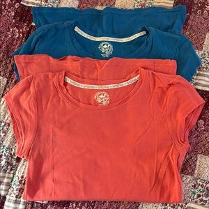 Set of two Red Camel tee shirts for juniors, size medium